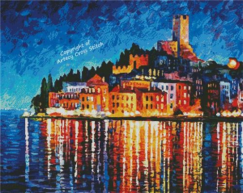 Italy, Verona - Artecy Cross Stitch