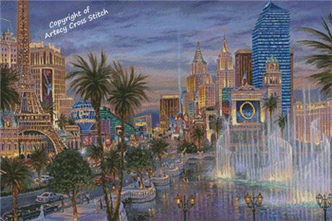 Evening In Vegas - Artecy Cross Stitch