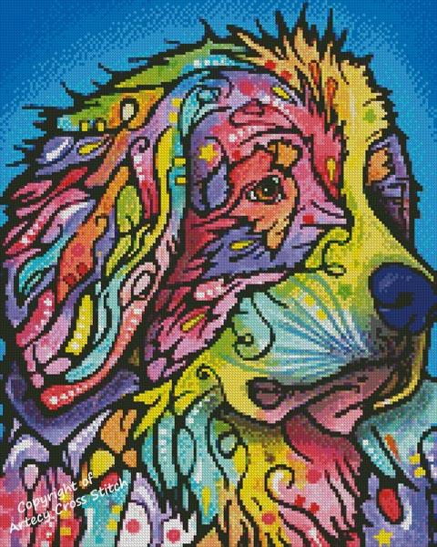 Mini Mountain Dog - Artecy Cross Stitch