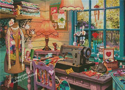Sewing Shed - Artecy Cross Stitch