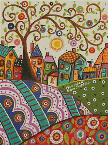 Amusing Landscape - Artecy Cross Stitch