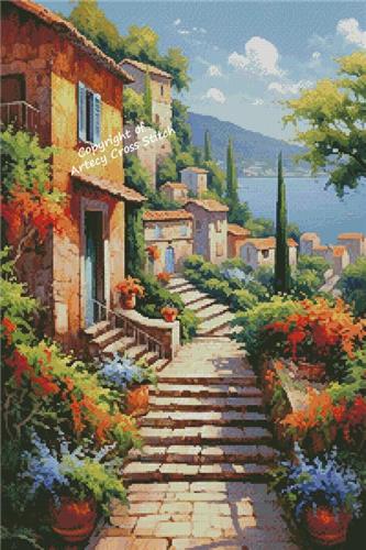 European View - Artecy Cross Stitch