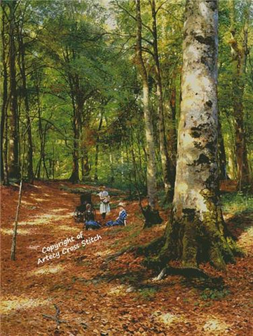 The Wooded Glade (Large) - Artecy Cross Stitch