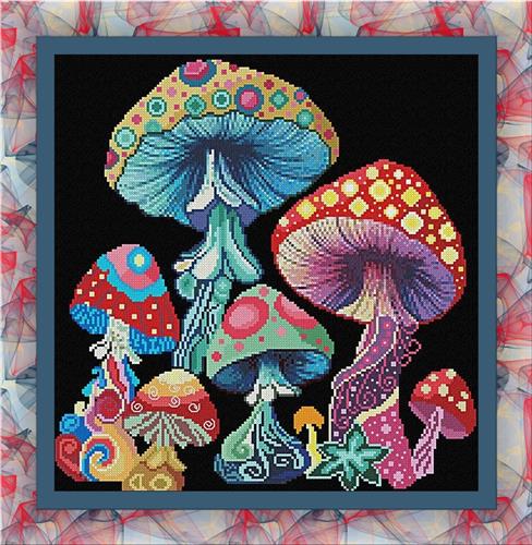 Mushroom Night - Alessandra Adelaide Needleworks
