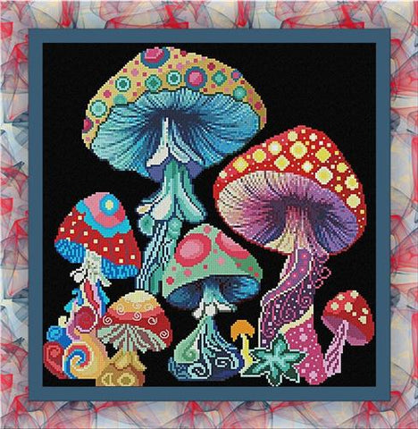 Mushroom Night - Alessandra Adelaide Needleworks