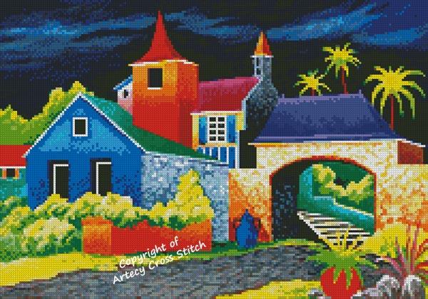Mini Mediterranean 2 - Artecy Cross Stitch