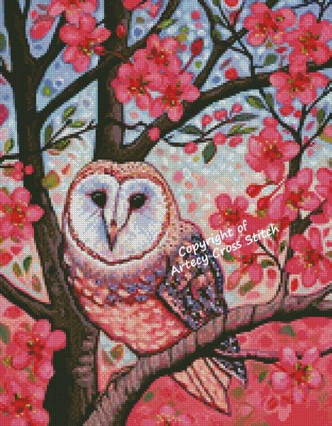 Mini Life's A Hoot - Artecy Cross Stitch