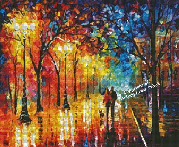 Mini Night Happiness - Artecy Cross Stitch