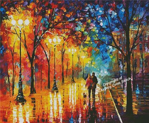 Night Happiness - Artecy Cross Stitch