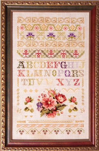 Floral Band Sampler - Samplers and Primitives