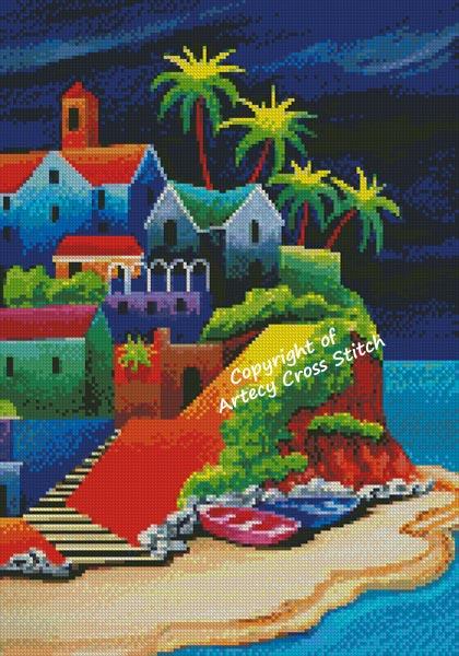 Mini Mediterranean 4 - Artecy Cross Stitch