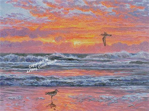 Sandpiper Beach - Artecy Cross Stitch