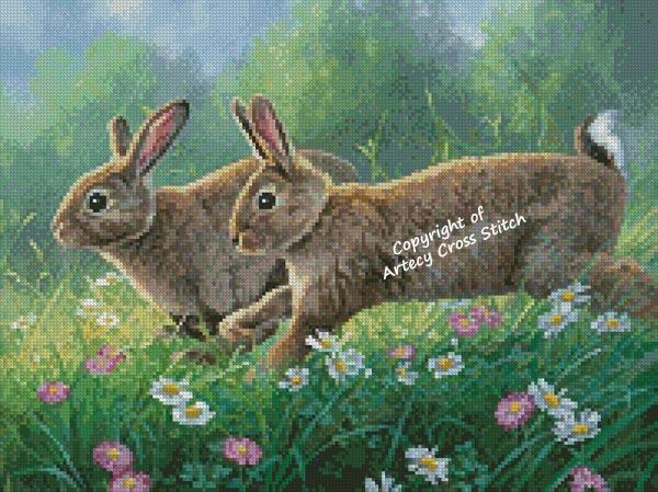 Mini Jumping For Joy - Artecy Cross Stitch
