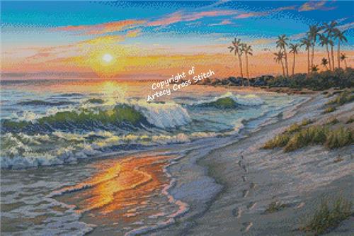 Setting Sun - Artecy Cross Stitch