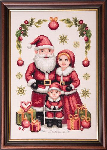 The Santa Family - Samplers and Primitives