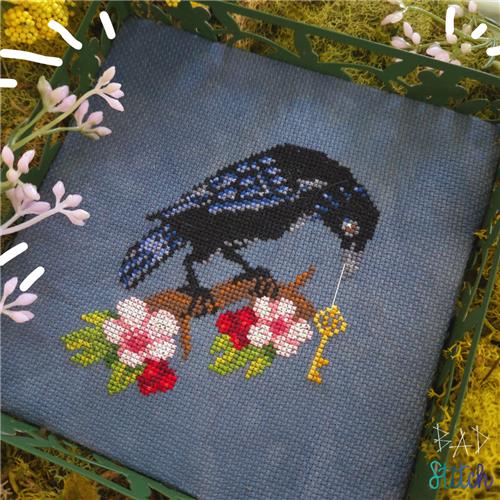 Crow In The Hawthorn - BAD Stitch