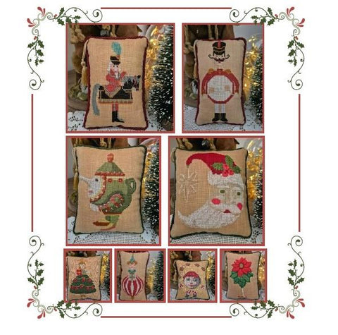 Vintage Christmas Ornament Book - Twin Peak Primitives