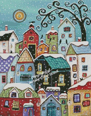 Mini Winter City - Artecy Cross Stitch