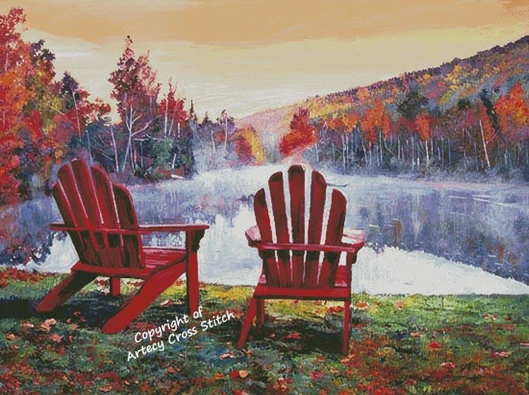 Vermont Romance (Large) - Artecy Cross Stitch