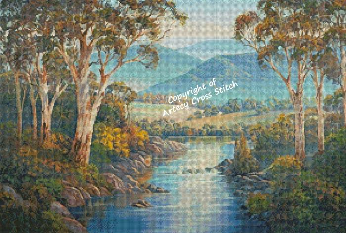 Ovens Valley: Autumn - Artecy Cross Stitch