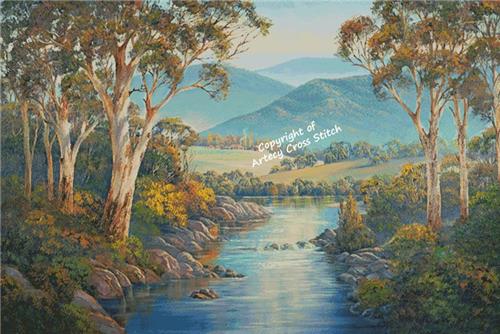 Ovens Valley: Autumn  (Large)- Artecy Cross Stitch