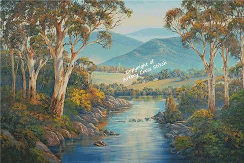 Ovens Valley: Autumn  (Large)- Artecy Cross Stitch