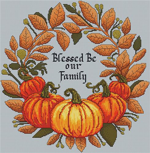 Blessed Be Family Wreath - Artists Alley