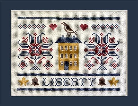Patriotic Liberty House - Happiness Is  HeartMade