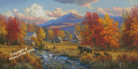 Valley Of Colors - Artecy Cross Stitch