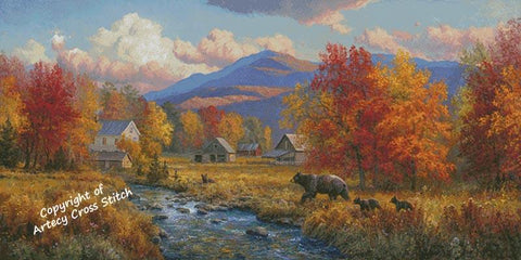 Valley Of Colors (Large) - Artecy Cross Stitch