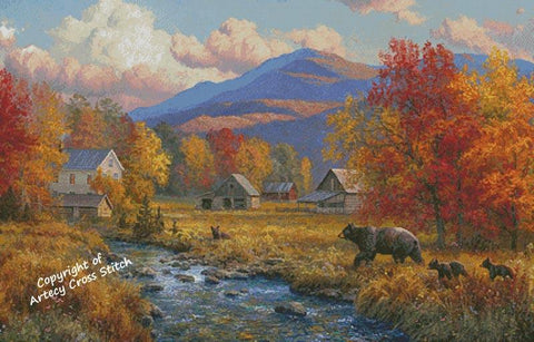 Valley Of Colors (Large Crop) - Artecy Cross Stitch