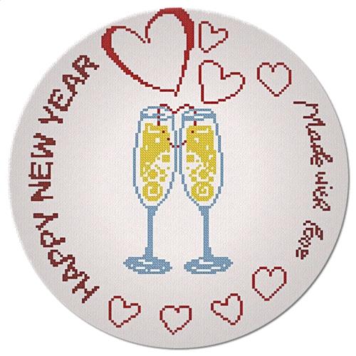 Happy New Year Love - Alessandra Adelaide Needleworks