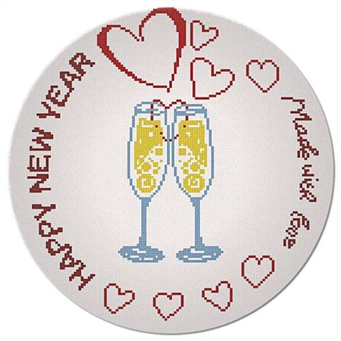 Happy New Year Love - Alessandra Adelaide Needleworks