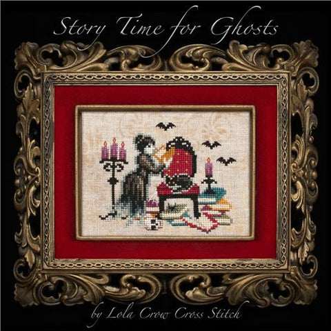 Story Time For Ghosts - Lola Crow Cross Stitch