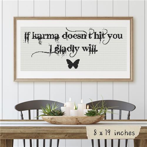 Karma Cross Stitch Chart - Art of Stitch, The