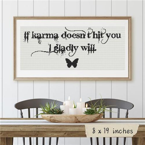 Karma Cross Stitch Chart - Art of Stitch, The
