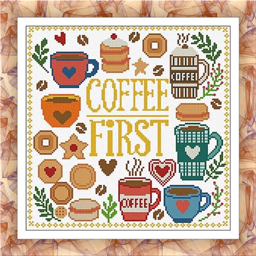 Coffee First - Alessandra Adelaide Needleworks