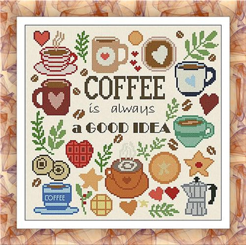 Coffee Is Always - Alessandra Adelaide Needleworks