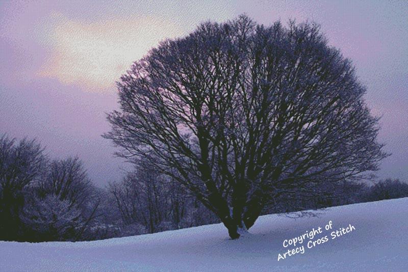 Maple Tree (Large) - Artecy Cross Stitch