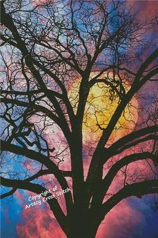 On A Moonlit Night (Large) - Artecy Cross Stitch