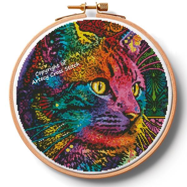 Felis Hoop (Extra Large) - Artecy Cross Stitch