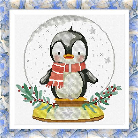 Snowball Penguin - Alessandra Adelaide Needleworks