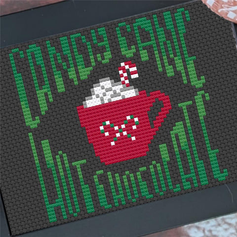 Candy Cane Hot Chocolate - The CozyDH Shop