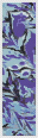 Violet Currents (Bookmark Chart) - Art of Stitch, The