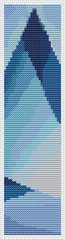 Hanover Abstract (Bookmark Chart) - Art of Stitch, The