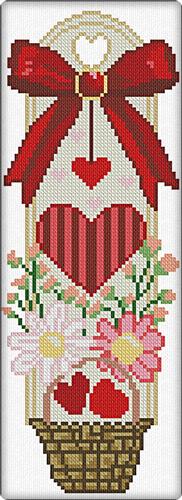 Heart Bookmark 1 - Alessandra Adelaide Needleworks
