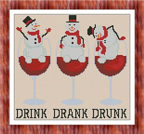 Drink Drank Drunk - Alessandra Adelaide Needleworks