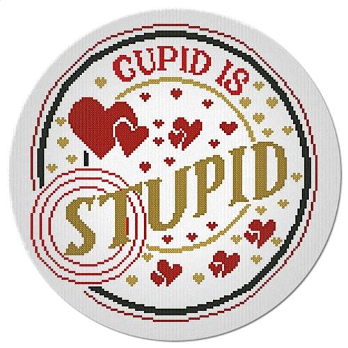 Cupid Is Stupid - Alessandra Adelaide Needleworks