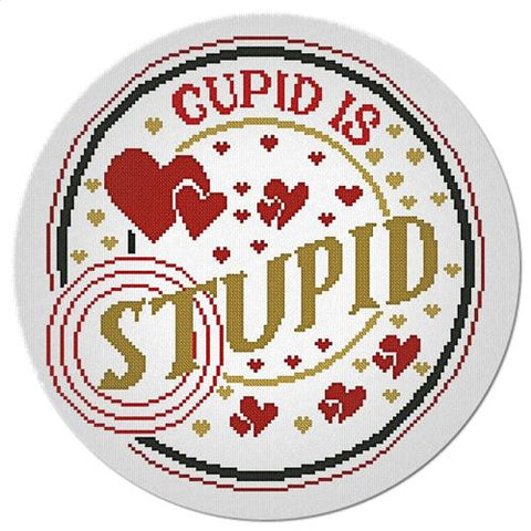 Cupid Is Stupid - Alessandra Adelaide Needleworks