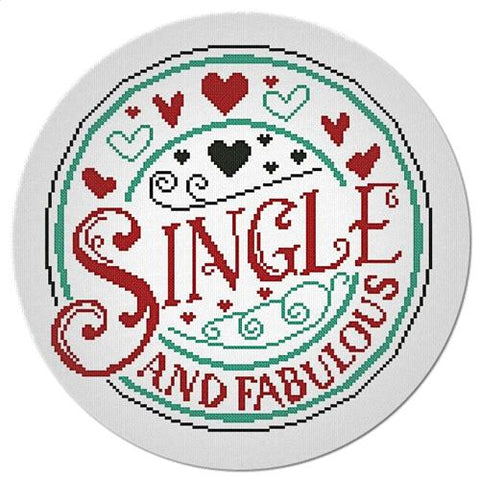 Single And Fabulous - Alessandra Adelaide Needleworks